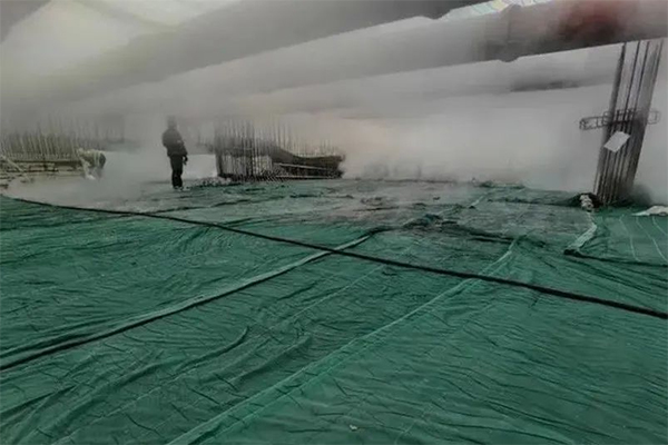 “蒸科技”首次亮相濟南地鐵，冬季混凝土砂漿低溫施工也不怕！